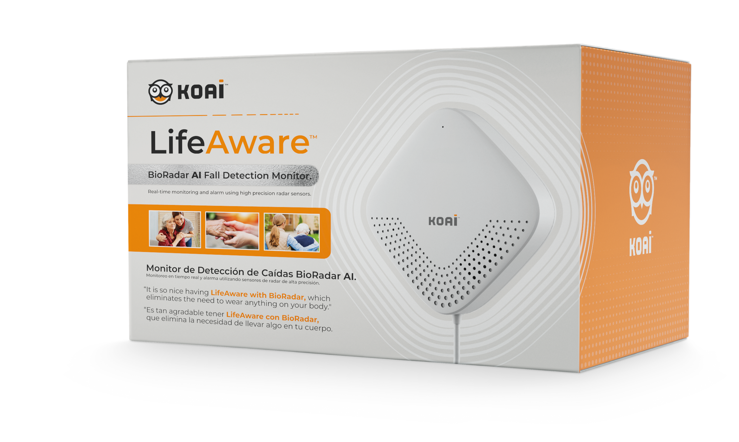 LifeAWARE-Smart AI BioRadar Fall Detection Monitor